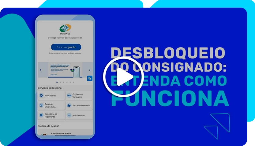 Vídeo youtube - Cadastro App Meu FGTS